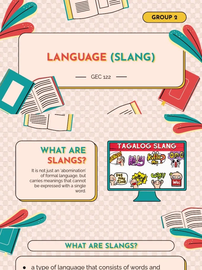 Language Slangs Download Free PDF Slang English Language