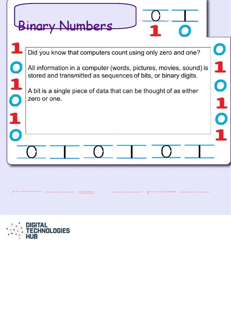 Understanding Binary Numbers PDF