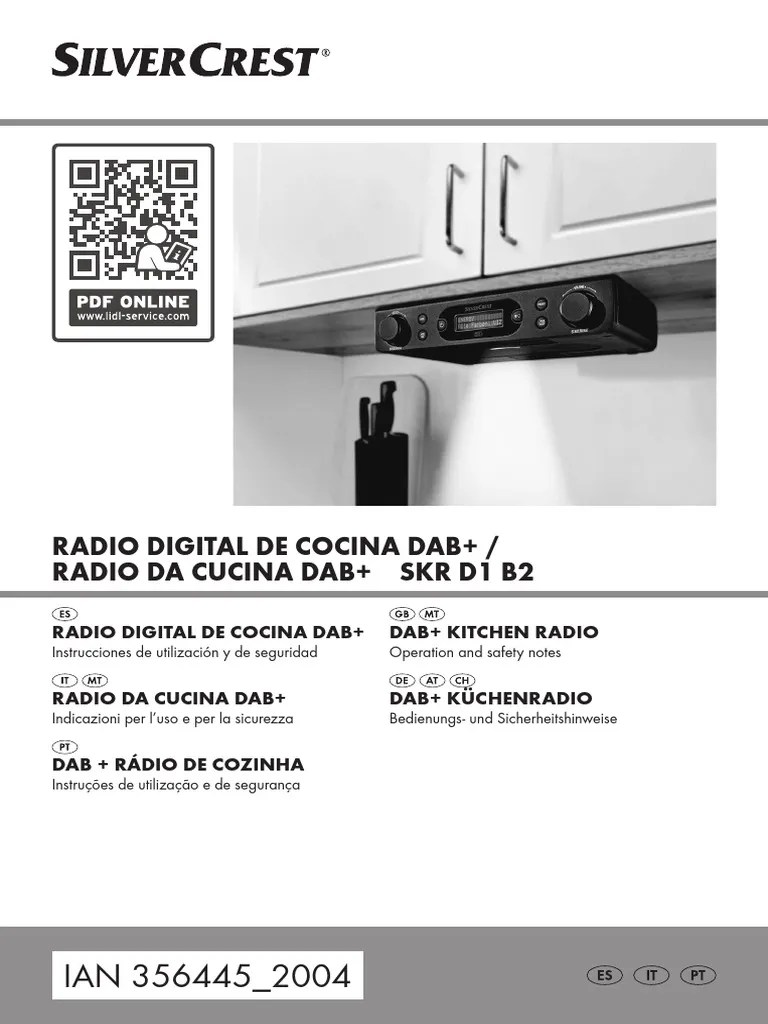 Radio Silvercrest DAB PDF
