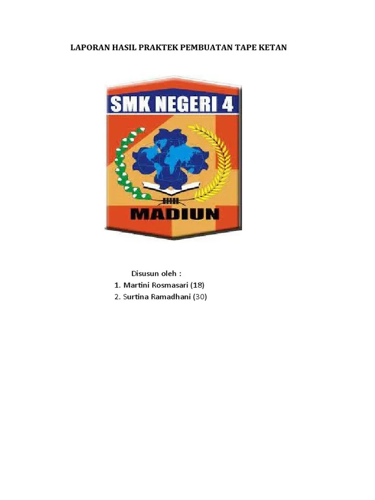 Laporan Percobaan Membuat Tape Ketan 3 PDF