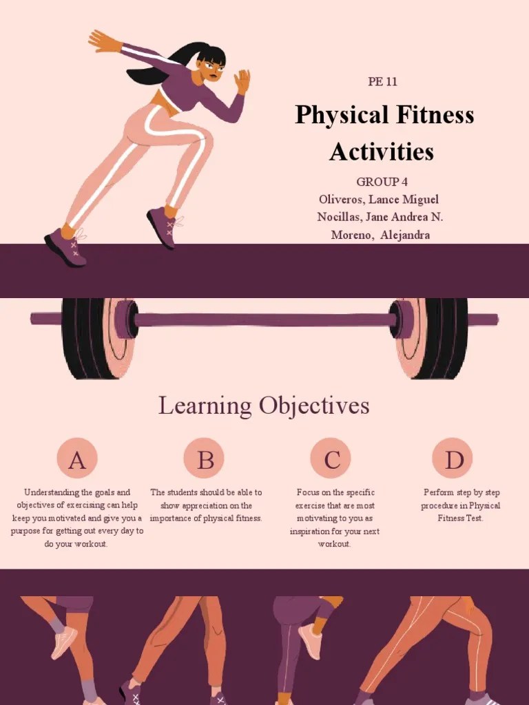 Module 6 Physical Fitness Activities PDF Physical Fitness Human Anatomy