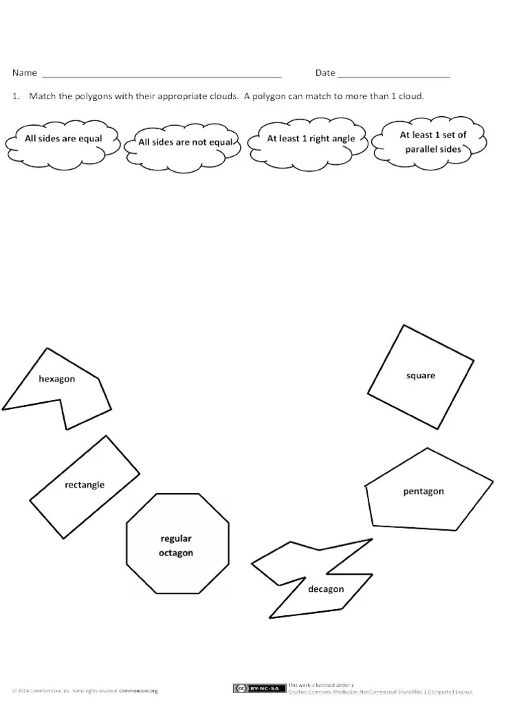 3.G.A.13rdGradePolygonsWorksheetsPDF PDF