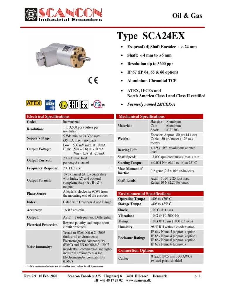 Sca24ex Specifications | PDF | Electromagnetic Compatibility | Physical