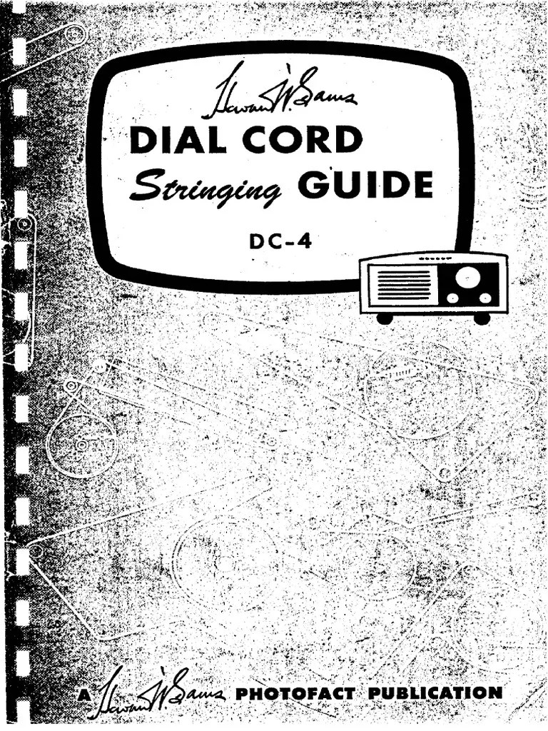 DIAL CORD Stringing GUIDE VOL IV 1954 PDF