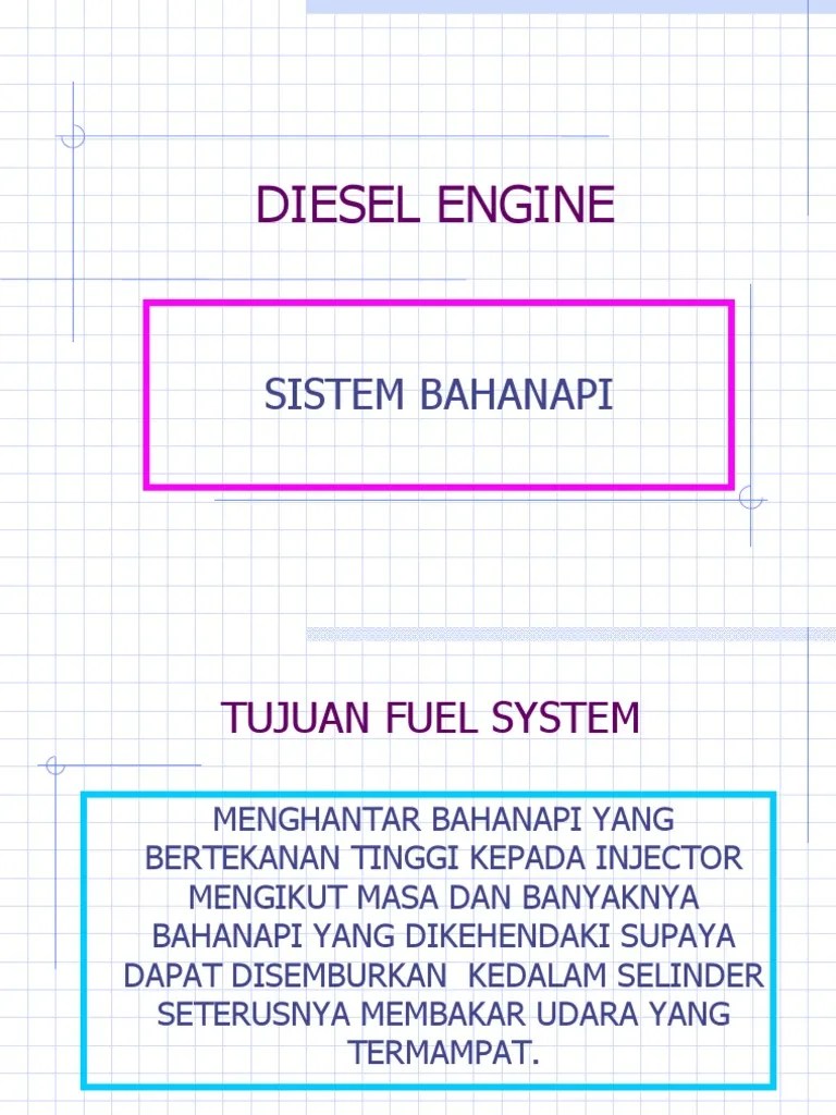 Diesel Fuel System PDF