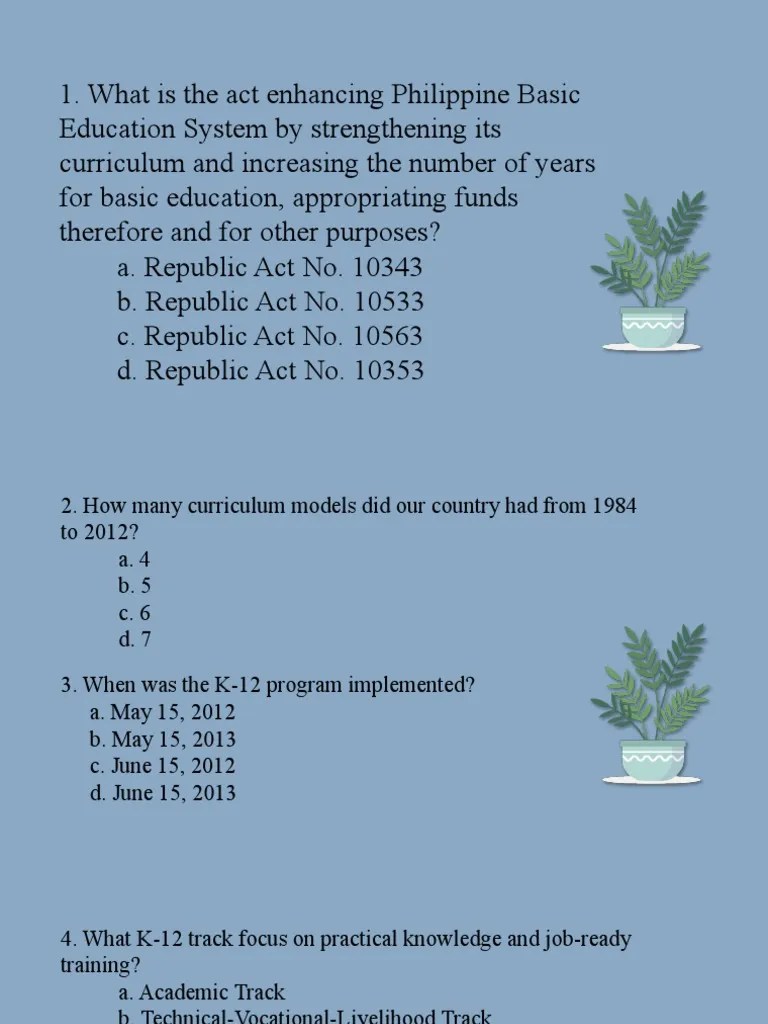 K12 Curriculum PDF Curriculum Learning