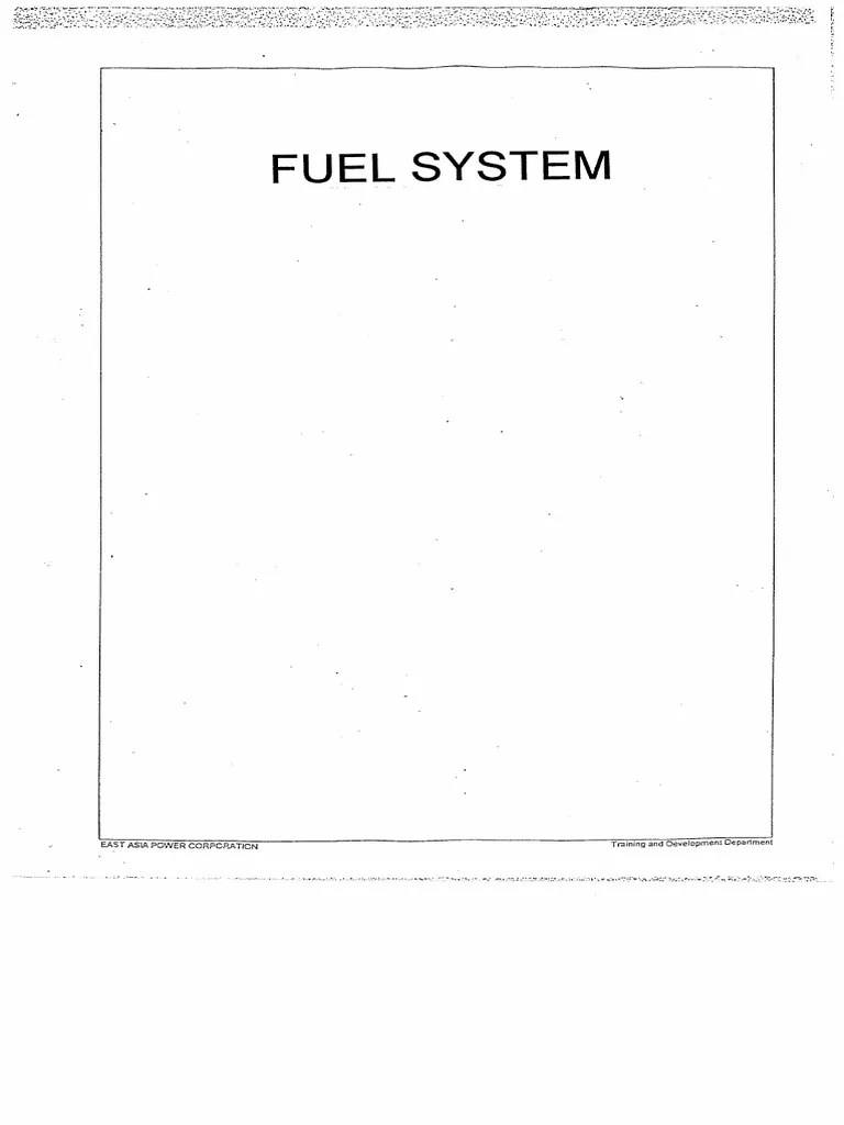 Fuel System PDF