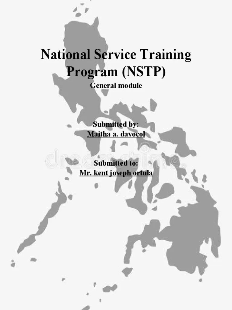 An Overview of the National Service Training Program General Module