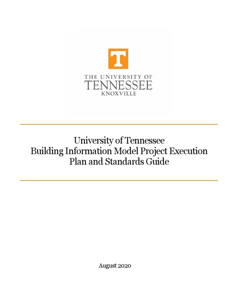 UT BIM Project Execution Plan and Standards Guides 2020 FINAL PDF