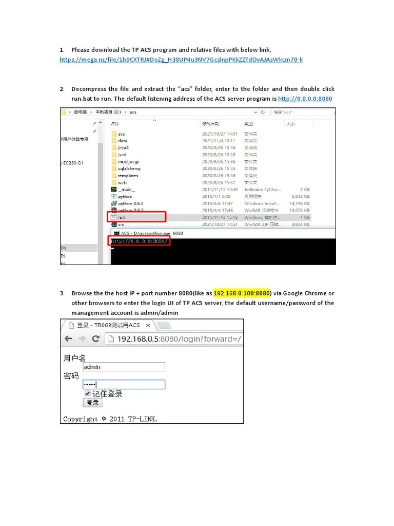 (Isp) TpLink Acs User Guide PDF