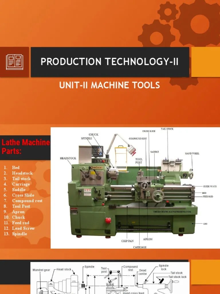 Lathe Machine PDF Equipment Rotating Machines