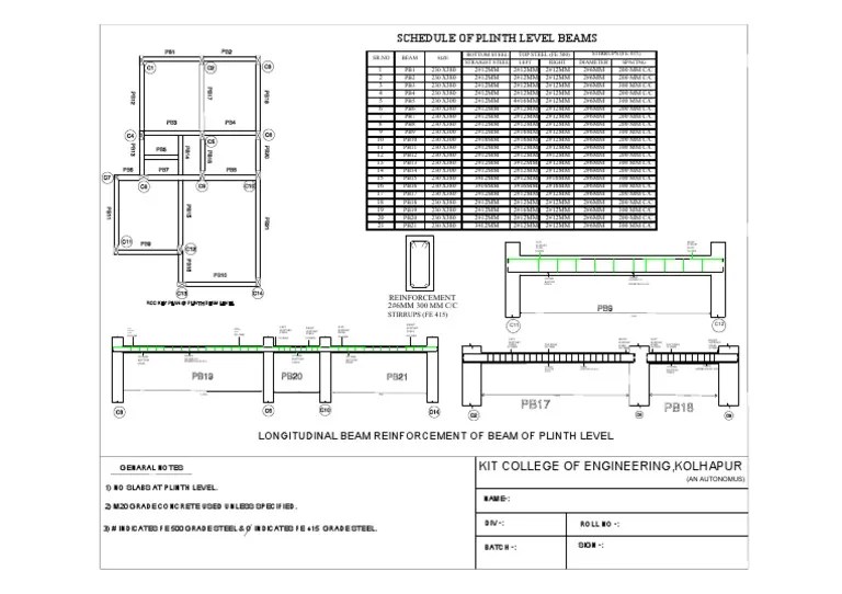 CSD Plinth Sheet PDF Building Materials Architectural Design