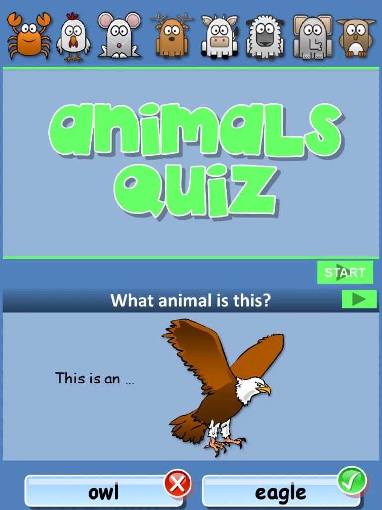 Animal Quiz PPT Fun Activities Games Games 54875 PDF