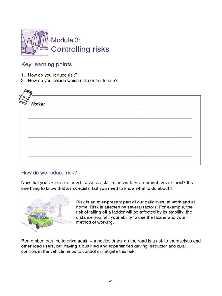 DW Module 3 | PDF | Personal Protective Equipment | Risk