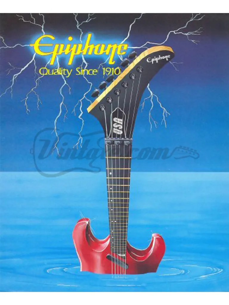 1989 Epiphone Guitar Catalog PDF