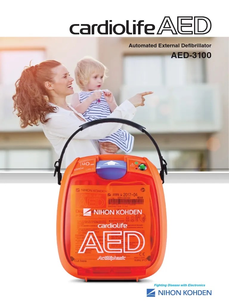 Automated External Defibrillator PDF Cardiopulmonary Resuscitation Clinical Medicine