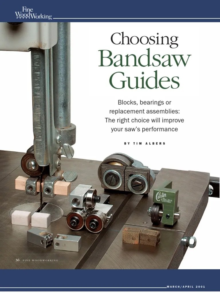 Bandsaw Guides Blade Bearing (Mechanical)