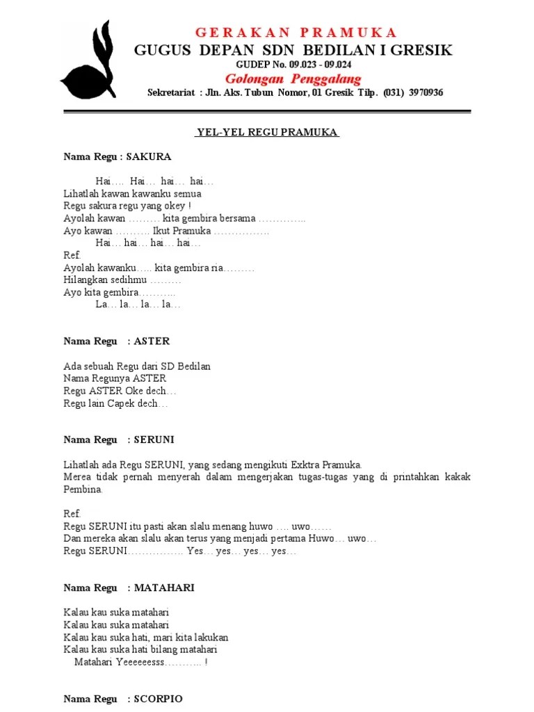 Contoh Yel Yel Kelas Dalam Bahasa Inggris - Surat Rasmi Ra