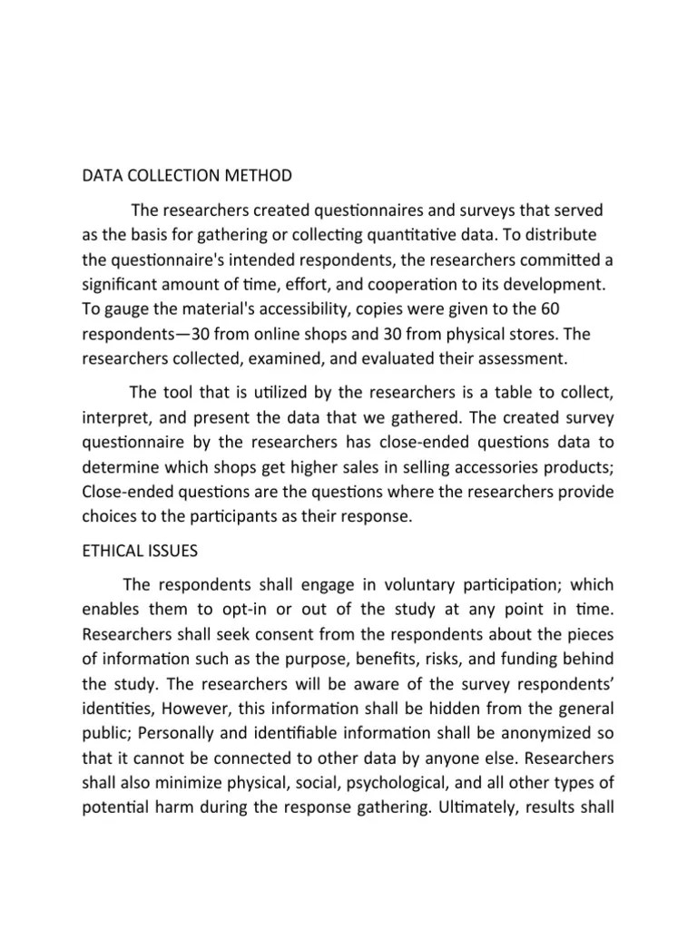Data Collection Method PDF
