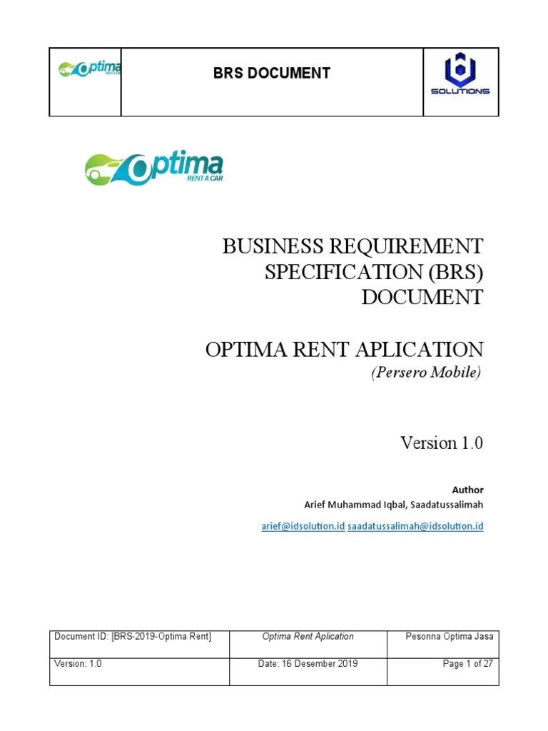 DRAFT BRS Mobile PDF Login Software