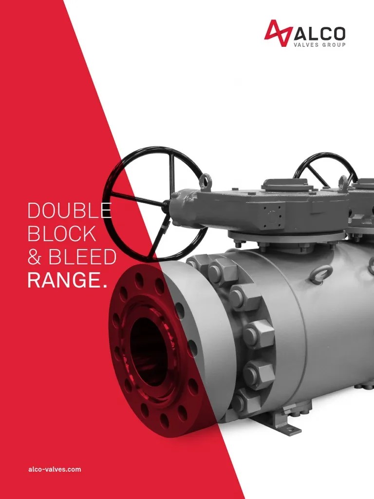 Alco Valves DBB Brochure Compiled v6 01.02.21 PDF Valve Gas Technologies
