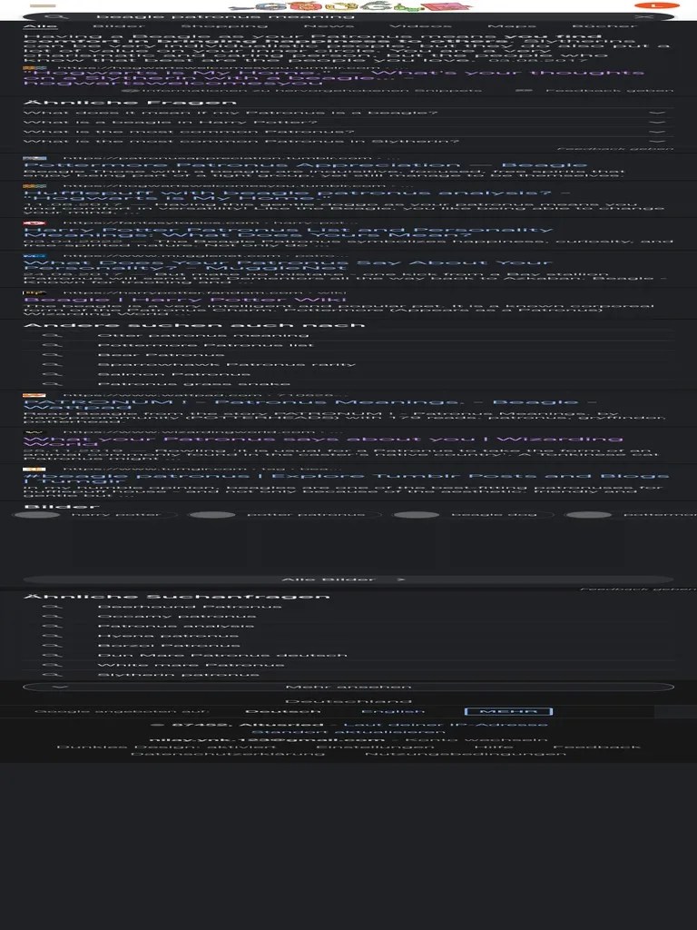 Beagle Patronus Meaning Google Suche PDF Fantasy Novel Series