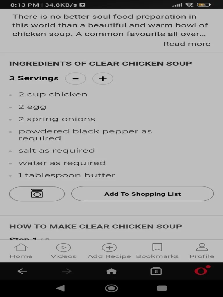 Chicken Soup PDF