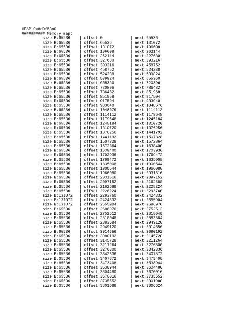 Dx12dump Heaps PDF Computing Integrated Circuit