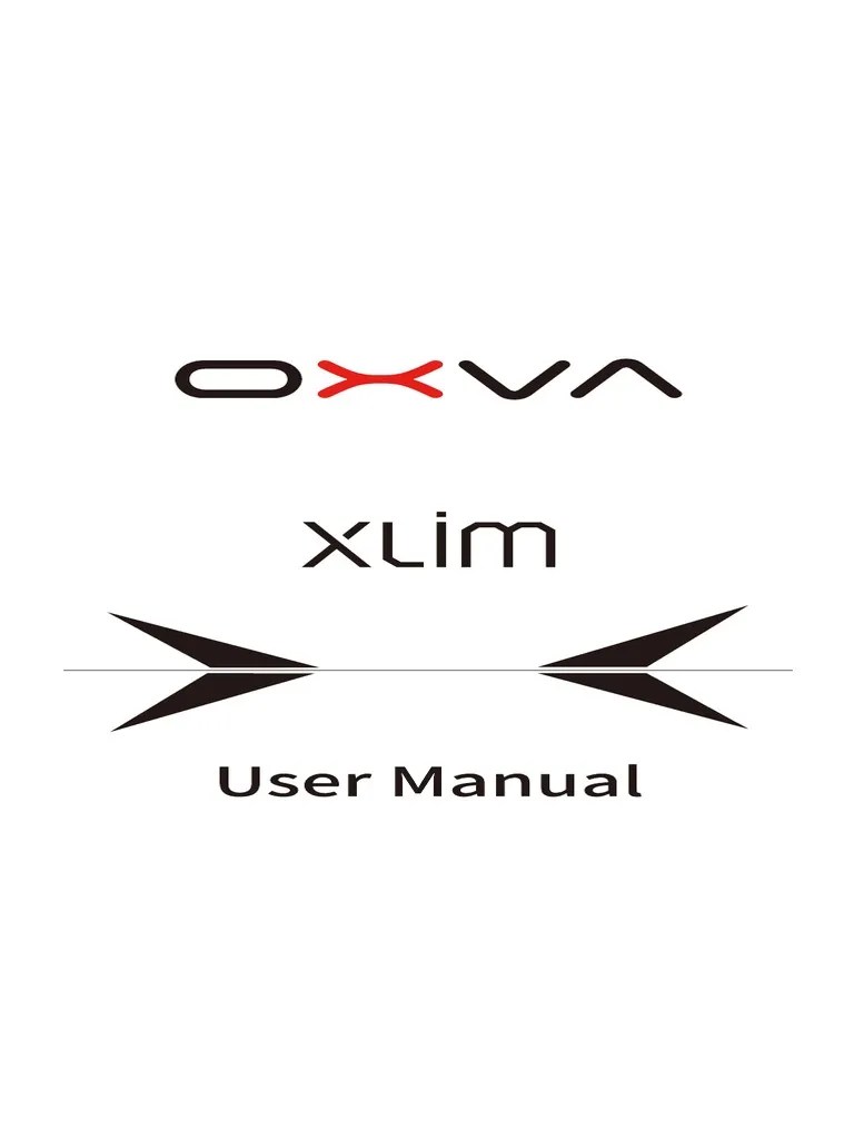 OXVA Xlim Manuals | PDF
