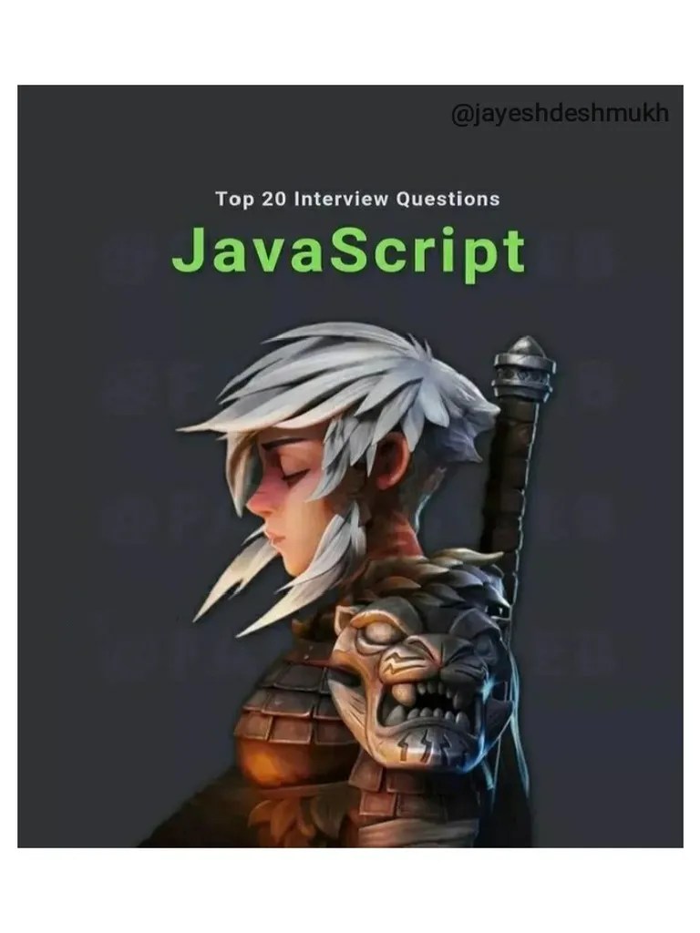 Javascript Top 20 Interview Questions PDF