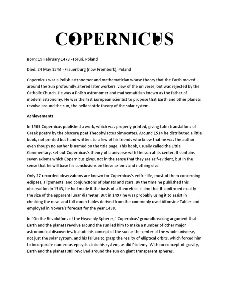 COPERNICUS PDF