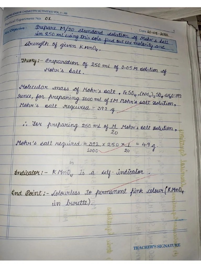 Titration Class 12th PDF