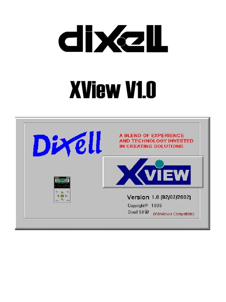 Dixell Xview v1.0 Eng | PDF