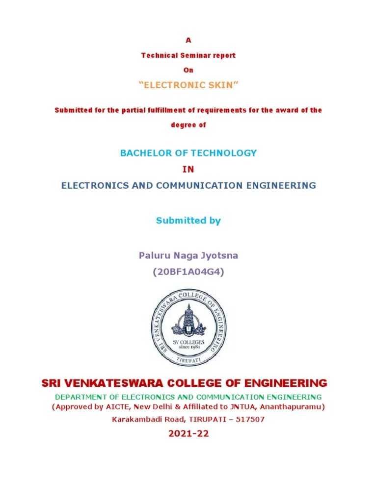 SAMPLE SEMINAR REPORTfinal PDF Sensor Materials