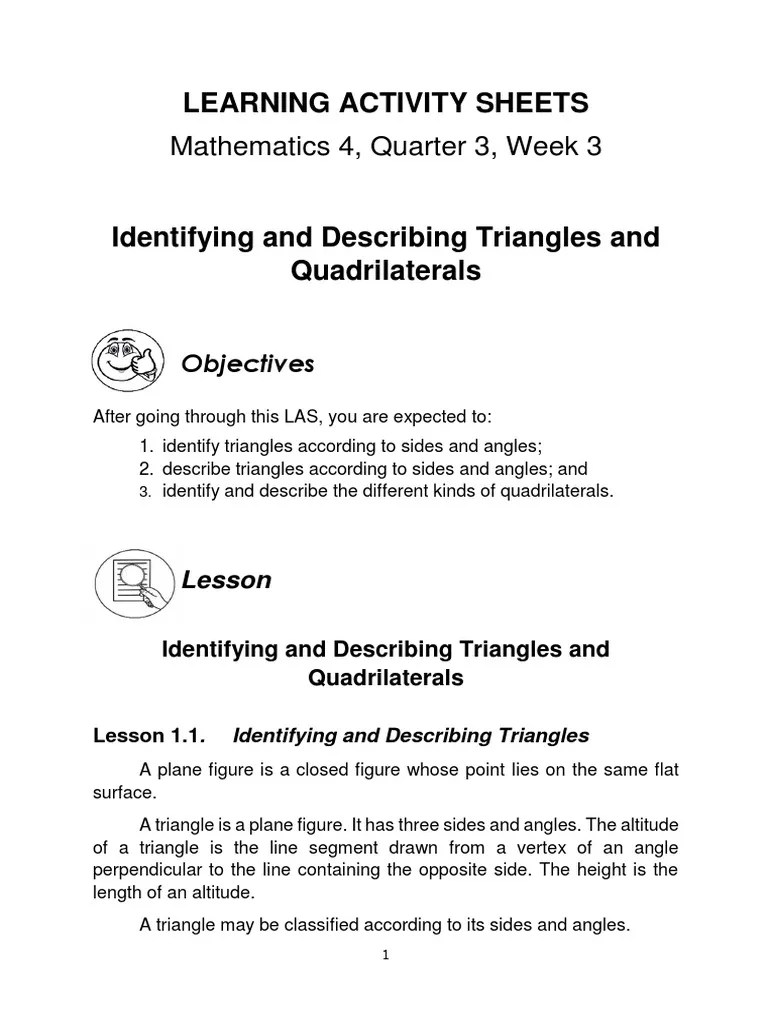MATH4_Q3_M3_IdentifyingandDescribingTrianglesandQuadrilaterals