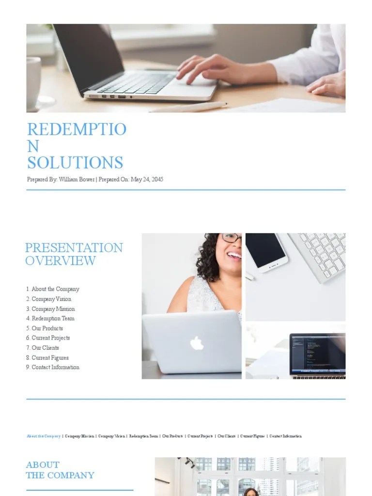 Software Product Presentation Template PDF Software Programmer