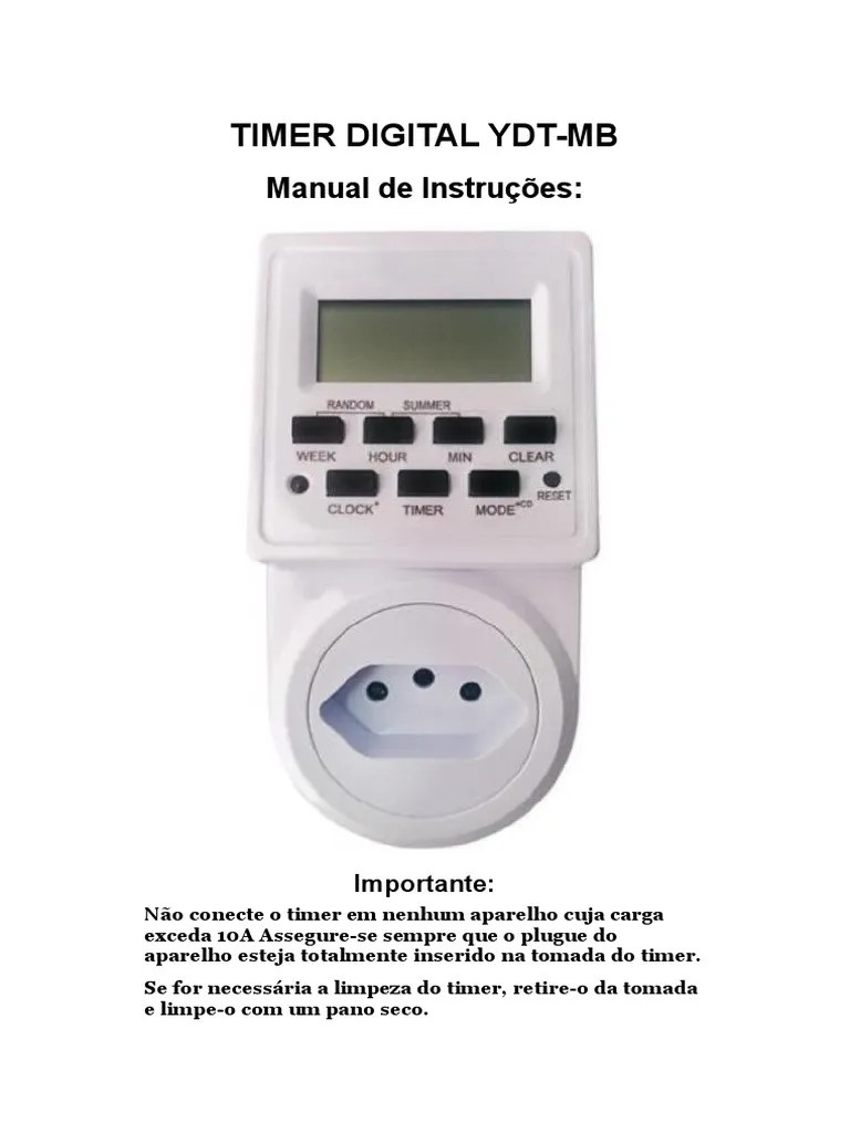 Timer Digital YdtMb PDF