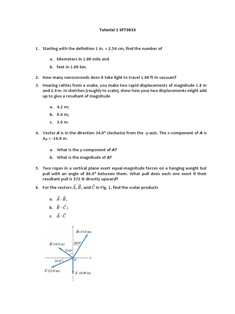 Solving Physics Problems Involving Vectors, Distances, Forces, and