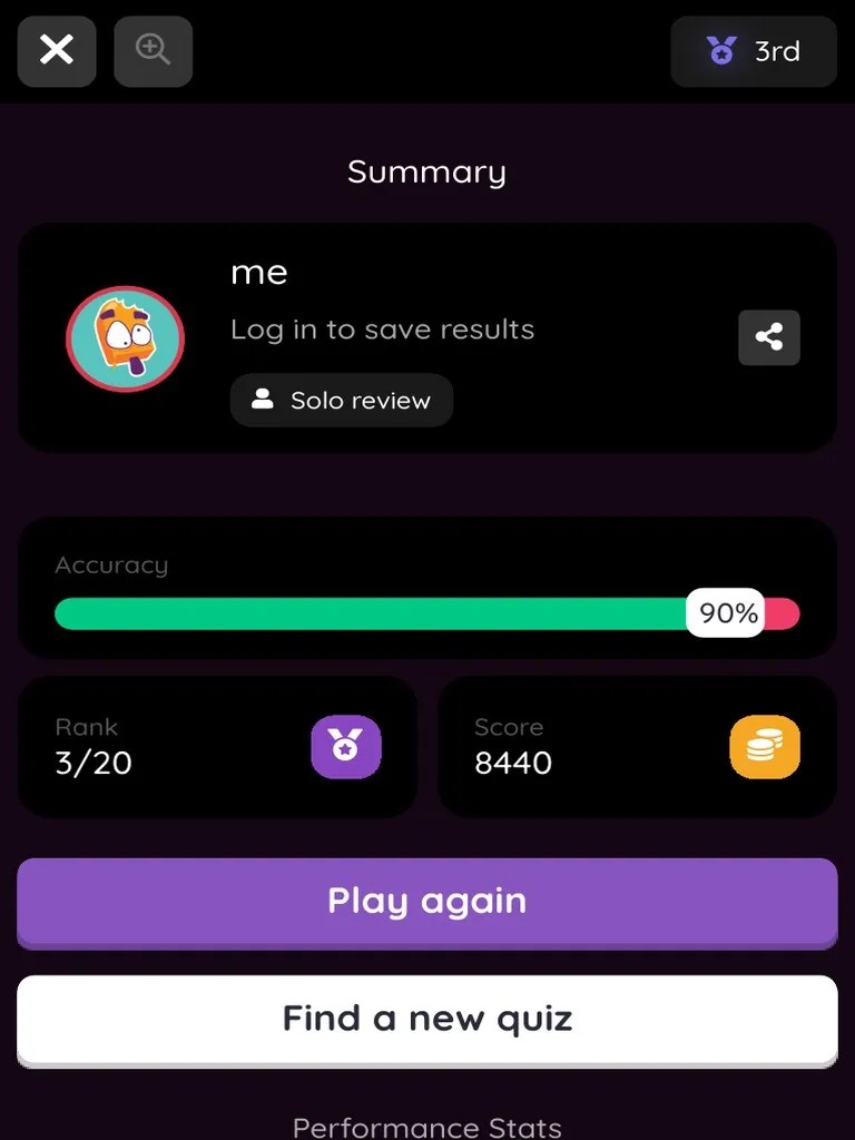 Summary Quizizz PDF