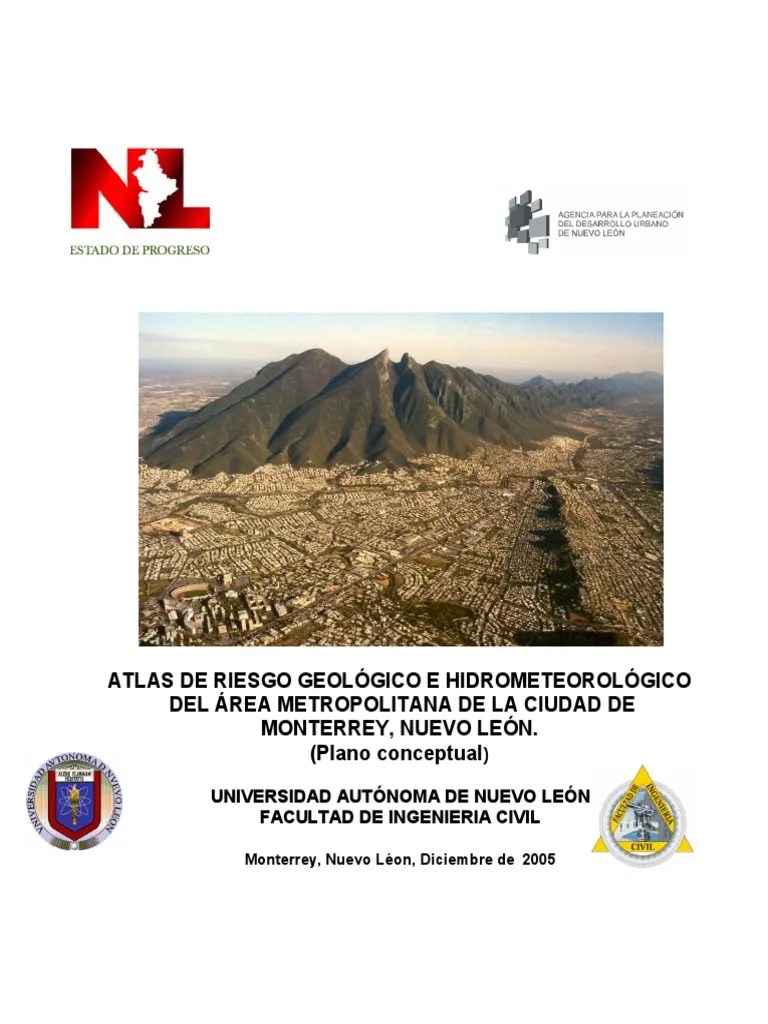 VR ATLAS Monterrey PDF Falla (geología) Sistema de información