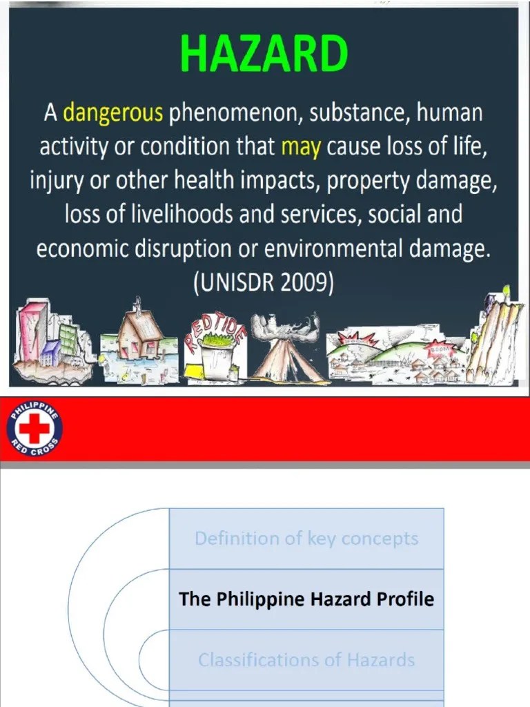 Disaster Philippine Hazard PDF