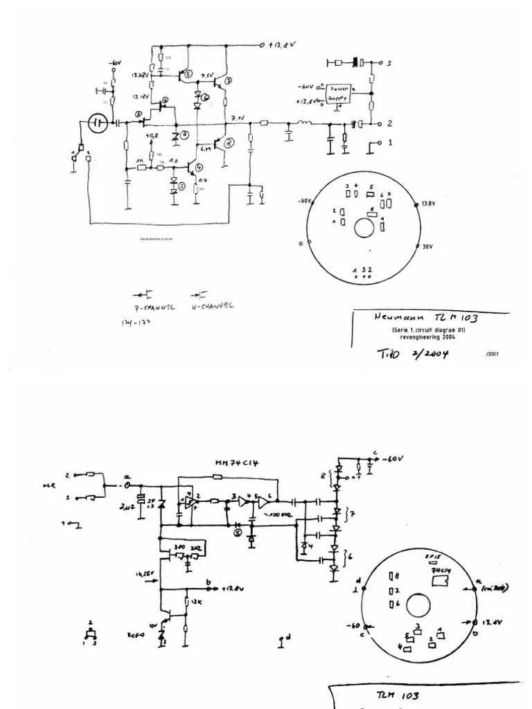 NEUMANN TLM103 V1 SCH | PDF