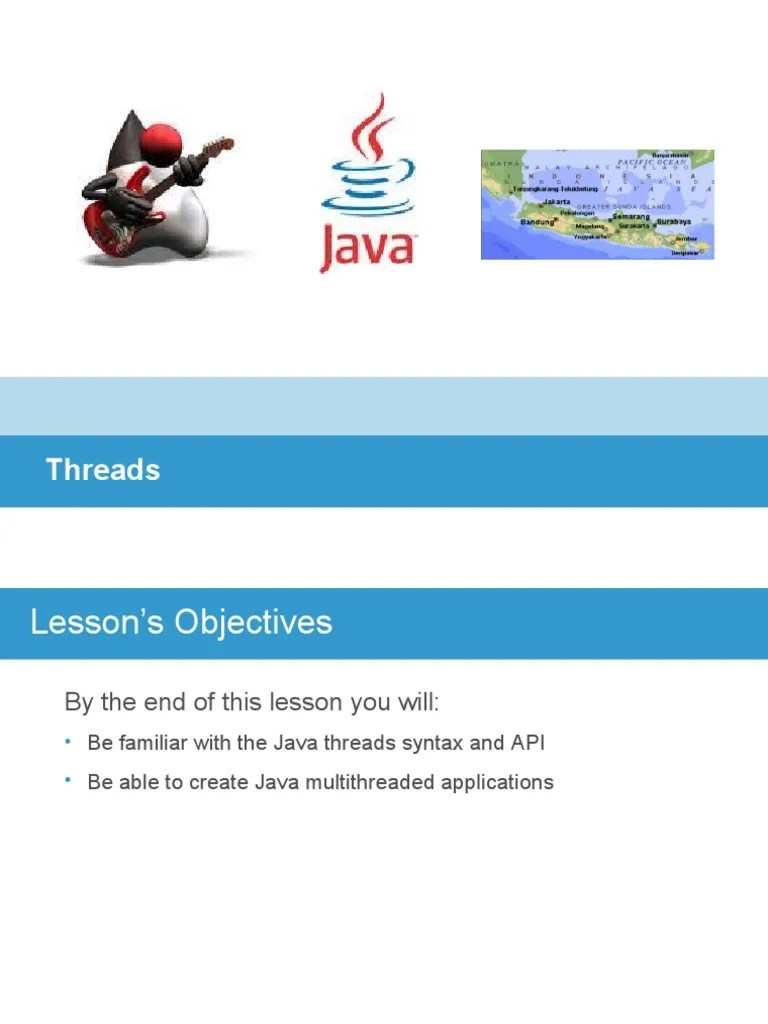 Threads in Java Easy Approach PDF Thread Class