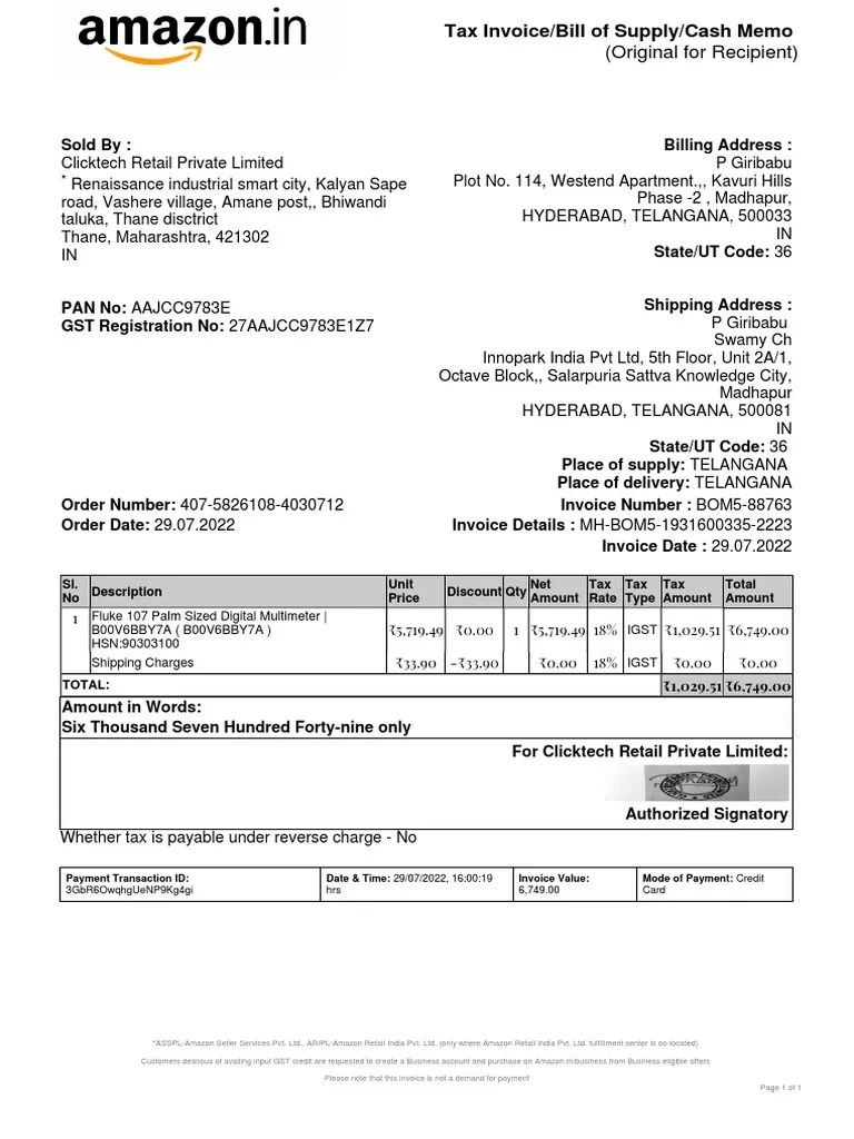 Amazon Seller Services Mumbai (7350) Invoice 1 (6749) PDF