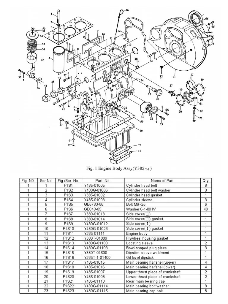 1 Engine Block Assy | PDF | Mechanical Engineering | Engines