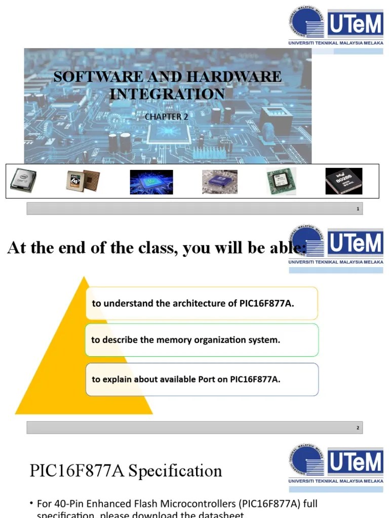Chapter 2 Hardware and Software Integration PDF Electronic