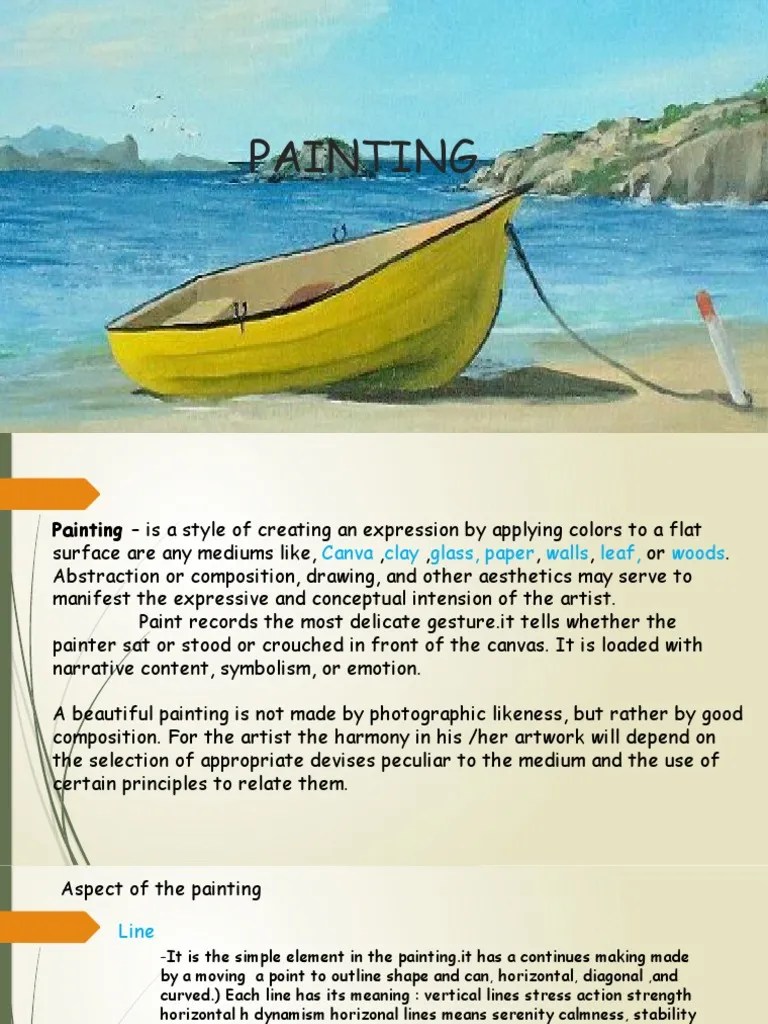 PAINTING PDF Paintings Paint