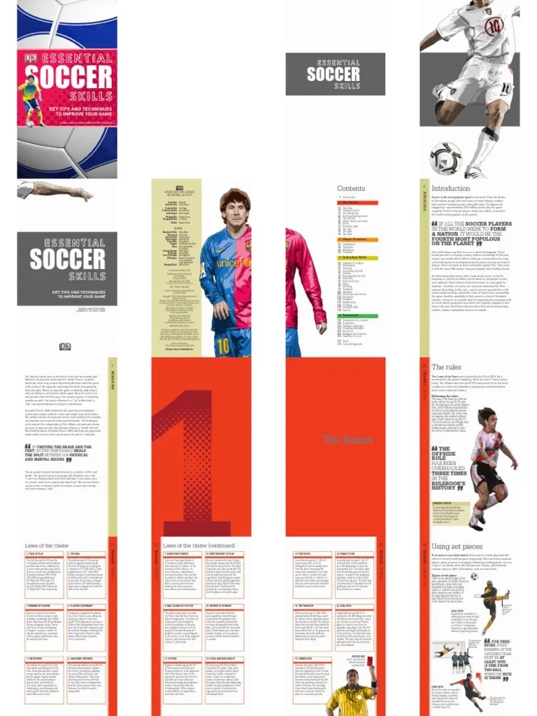 Essential Soccer Skills PDF Association Football Sports