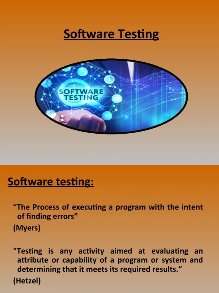 Software Testing Fundamentals PDF Software Testing Computer