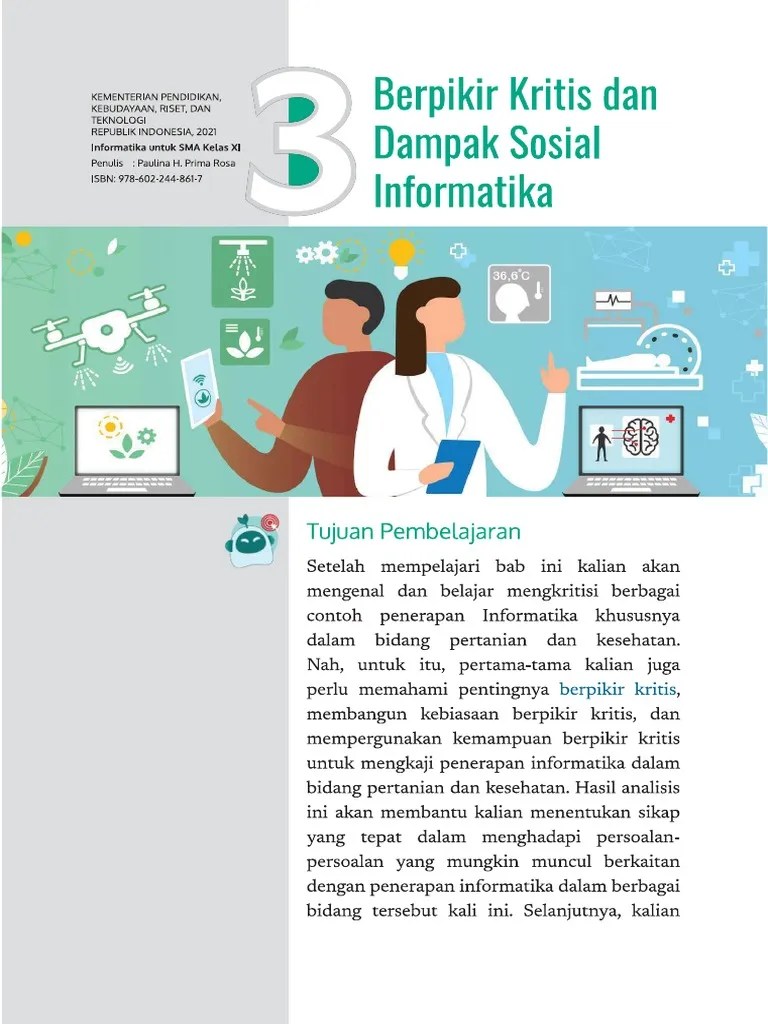 Dampak Sosial Informatika PDF